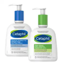 De Online Drogist Cetaphil Daily Facial Cleanser + Moisturizing Lotion Combi aanbieding