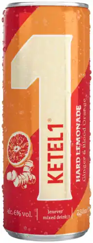 Gall & Gall Ketel 1 Hard Lemonade Ginger & Blood Orange aanbieding