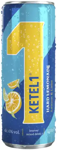 Gall & Gall Ketel 1 Hard Lemonade Lemon & Lime aanbieding