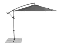 Lidl LIVARNO home Parasol antraciet aanbieding
