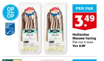 Hoogvliet Hollandse Nieuwe haring aanbieding