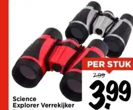 Vomar Voordeelmarkt Science Explorer Verrekijker aanbieding
