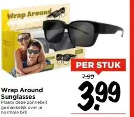 Vomar Voordeelmarkt Wrap Around Sunglasses aanbieding