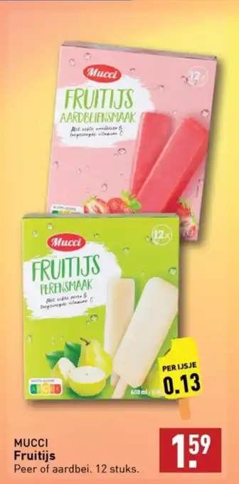 ALDI MUCCI Fruitijs aanbieding