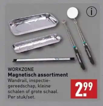ALDI WORKZONE Magnetisch assortiment aanbieding