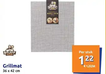 Action Grillmat 36 x 42 cm aanbieding