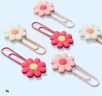 HEMA Paperclips bloemen aanbieding