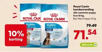 Pets Place Royal Canin hondenvoeding aanbieding