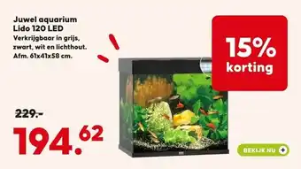 Pets Place Juwel aquarium Lido 120 LED aanbieding