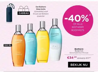 ICI Paris XL Biotherm Bodymist Bijvoorbeeld Eau D'Énergie aanbieding