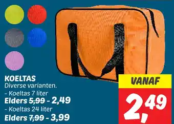 Dekamarkt KOELTAS aanbieding