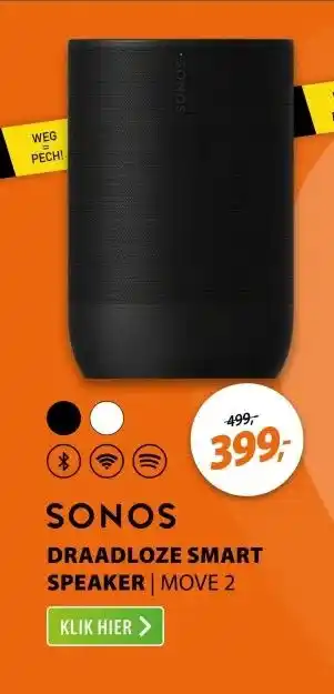 Expert Sonos Move 2 Zwart aanbieding