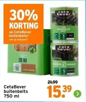 GAMMA CetaBever buitenbeits aanbieding
