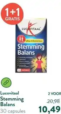 Holland & Barrett Stemming Balans aanbieding