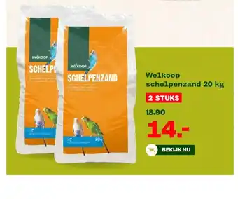 Welkoop Welkoop schelpenzand aanbieding