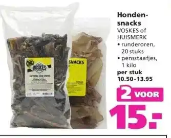 Ranzijn Honden- snacks aanbieding