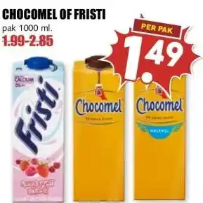 MCD Supermarkt CHOCOMEL OF FRISTI aanbieding