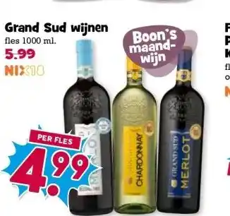 Boon`s Markt Grand Sud wijnen aanbieding