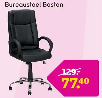Leen Bakker Bureaustoel Boston aanbieding