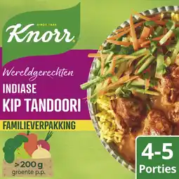 Jumbo Knorr Wereldgerechten Tandoori XXL Indiase Kip 493g aanbieding
