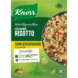 Jumbo Knorr Wereldgerechten Maaltijdpakket Italiaanse Risotto XXL 430g aanbieding