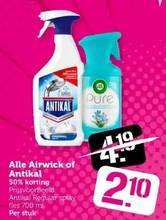 Coop Alle Airwick of aanbieding