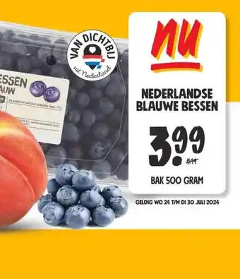 Jumbo NEDERLANDSE BLAUWE BESSEN aanbieding