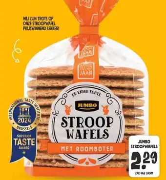 Jumbo JUMBO STROOPWAFELS aanbieding