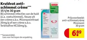 Kruidvat Kruidvat anti- schimmel crème aanbieding