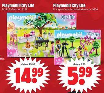 Dirk Playmobil City Life aanbieding