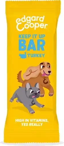 Intratuin Edgard & Cooper hondensnack Keep it Up Bar kalkoen 30 gram aanbieding
