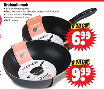 Dirk Brabantia Wok 20cm aanbieding