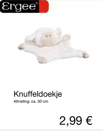 Kik Ergee Knuffeldoekje aanbieding