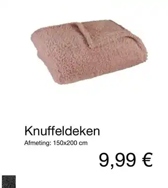 Kik Knuffeldeken 150*200cm aanbieding