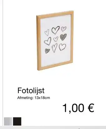 Kik Fotolijst 13*18cm aanbieding