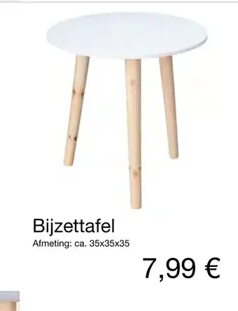 Kik Bijzettafel aanbieding