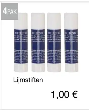 Kik Lijmstiften 4-pak aanbieding