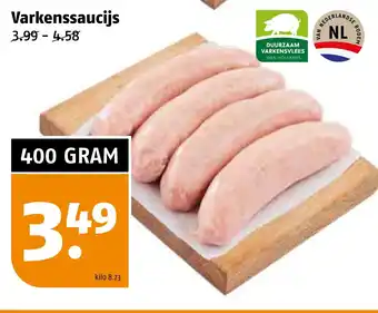 Poiesz Varkenssaucijs aanbieding