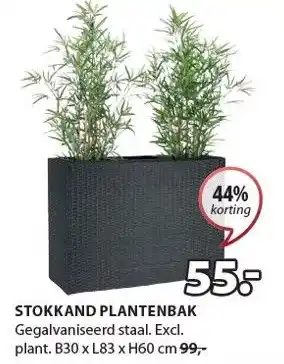 Jysk STOKKAND PLANTENBAK aanbieding