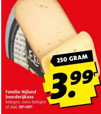 Boni Familie Nijland boerderijkaas aanbieding