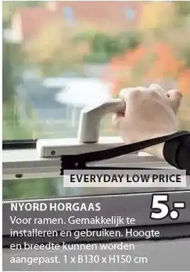 Jysk NYORD HORGAAS aanbieding