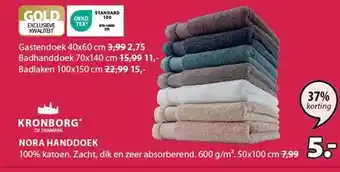 Jysk NORA HANDDOEK aanbieding