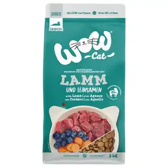 Zooplus 2x2kg WOW Cat Senior met lam droogvoer voor katten aanbieding