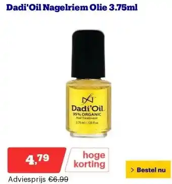 Bol.com Dadi'Oil Nagelriem Olie 3.75ml aanbieding