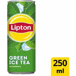 Albert Heijn Lipton Ice tea green aanbieding