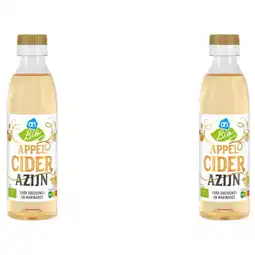 Albert Heijn AH Biologisch Appelcider azijn 2-pack aanbieding