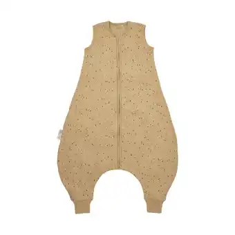 Babypark Meyco Rib Mini Spot Jumper Slaapzak - Zomer - 104 cm - Toffee Melange aanbieding