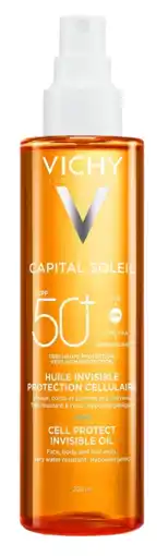 De Online Drogist Vichy Capital Cell Protect Invisible Oil SPF50+ aanbieding
