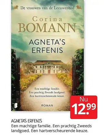 Boekenvoordeel Agnetas erfenis aanbieding