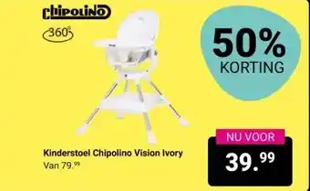 Van Asten BabySuperstore Kinderstoel Chipolino Vision Ivory aanbieding